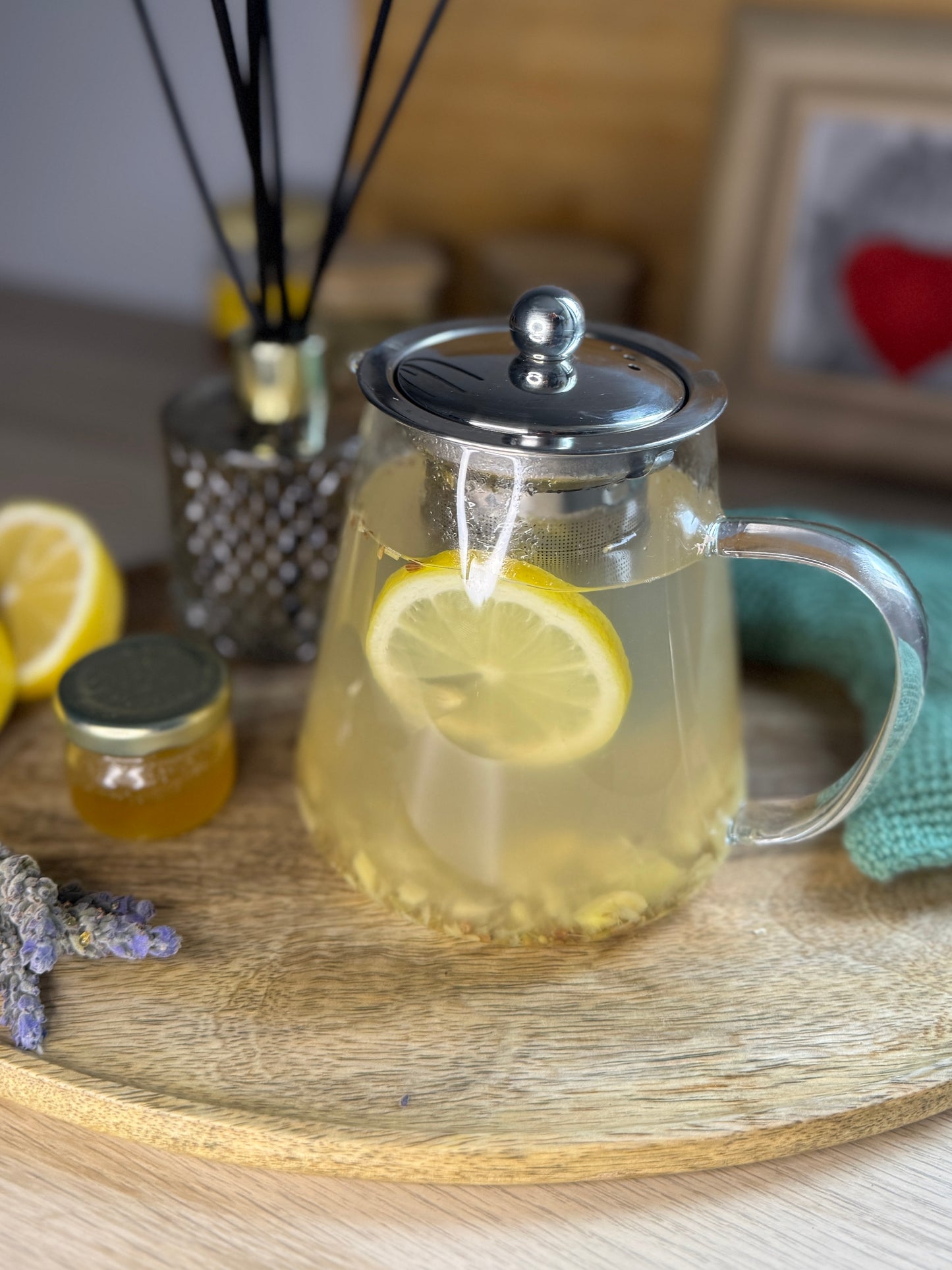 Théière en verre